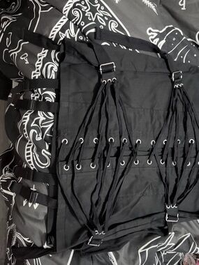 NWT Widow corset skirt with garter size Medium